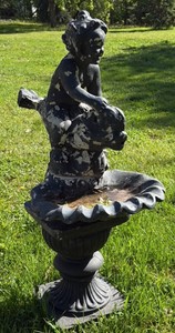 Concrete Water Fountain