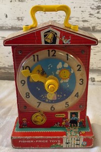 Fisher-Price Music Box Teaching Clock