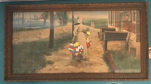 Flower Girl in Holland by George Hitchcock