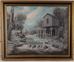 The Old Mill by Al Bertram