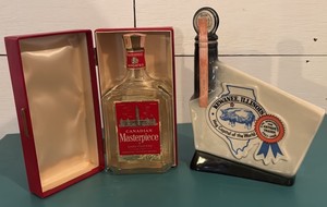 A Pair of Whiskey Bottles