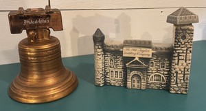 Two Decorative Whiskey Bottles