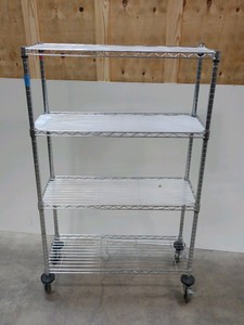 metal shelf