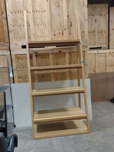 giant wooden shelf