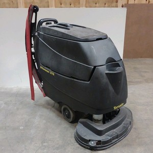 commercial floor scrubber