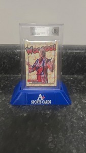 WWE Ric Flair Auto On Card Authenticated Beckett