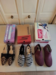 Skechers Womens Shoes Mixed Styles Size 8.5 With Original Boxes
