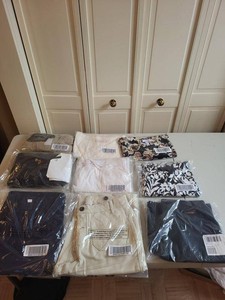 Womens Mixed Clothing Lot Attitudes &Co Tops Pants Floral Neutral
