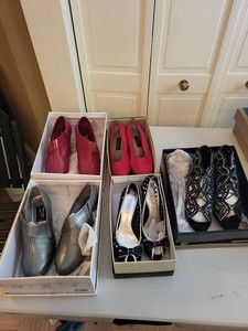 Mixed Lot Womens Dress Shoes AJ Valenci Franco Sarto Sesto Meucci