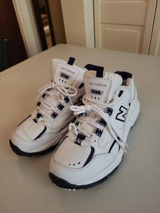 New Balance 336 Walking Sneakers White Navy US 8.5 CWX336N