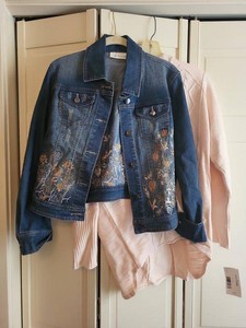 Womens Sweater Jacket Lot Lafayette 148 Barefoot Dreams Size M