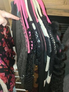 Womens Sweater & Sequin Layering Piece Lot Black Mixed Brands