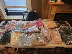 Mixed Brand Womens Clothing Lot New In Bags Tops Sweaters Pants