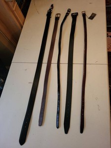 Designer Womens Belt Lot Tommy Hilfiger Calvin Klein DKNY Leather
