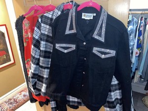 Lot Including Christine Alexander Jacket & Womens Sweaters Coats