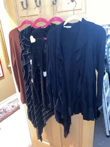 Lot Including Womens Sweaters & Wraps Colleen Lopez Louis DellOlio
