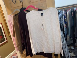 Lot Including Eileen Fisher & Polo Ralph Lauren Womens Tops Sweaters