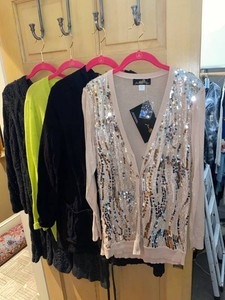 Lot of Assorted Womens Sweaters Cardigan Tunic Joan Boyce DKNY