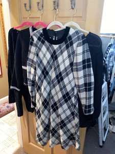 Lot Including Women��s Sweaters, Cardigans & Plaid Dress Mixed Brands