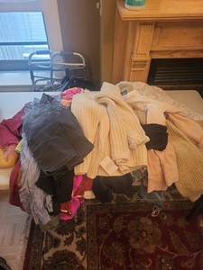 Lot of Assorted Womens Sweaters, Denim Jackets, Tops & Knitwear