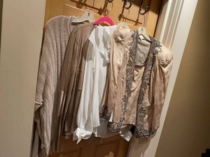 Womens Designer Tops Sweater Lot Calvin Klein Liz Claiborne Dore