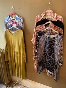 Womens Mixed Tops Dresses Blouses Lot Various Brands Printed Styles