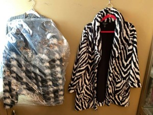 Barefoot Dreams Cardigan & Faux Fur Jacket Coat Womens Lot Size M