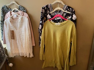 Womens Mixed Brand Tops Cardigan Blazer Clothing Lot Cut Loose ECI