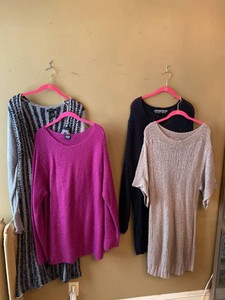 Womens Designer Sweater Lot Eileen Fisher BCBG Max Azria Ellen Tracy