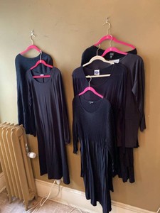 Womens Designer Black Dresses Tunics Eileen Fisher Mixed Lot