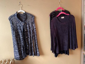 BCBGMAXAZRIA & Sarah Arizona Womens Knit Sweater Cardigan Lot