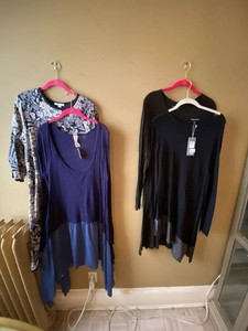Womens Designer Clothing Lot Eileen Fisher Free People Isaac Mizrahi