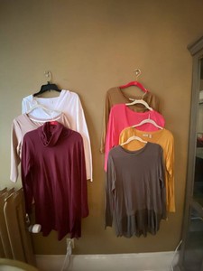 Lot of Womens Long Sleeve Tops Tunics LOGO DKNY Isaac Mizrahi