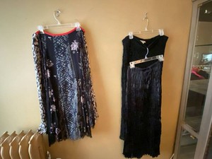 Womens Skirt Lot Nine West Isaac Mizrahi Black Print Assorted Styles