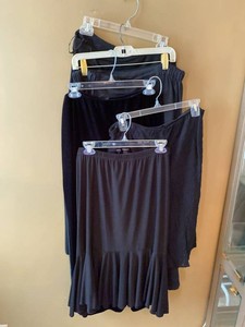 Lot of Womens Black Skirts Eileen Fisher FLAX Karen Kane Anthony