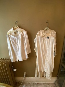 Womens White Clothing Lot Calvin Klein Ellen Tracy Linen Blend