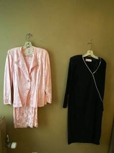 Womens Vintage Formal Dress Lot Albert Nipon Evencia Size 8