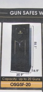 Unused 2026 Onshine Fireproof Gun Safes OSGSF-20