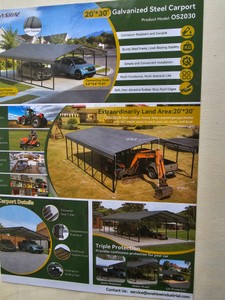 Unused 2026 Onshine High-End Carport OS2030
