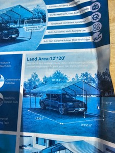 Unused 2026 Onshine High-End Carport OS1220H