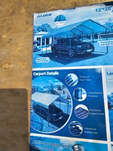 Unused 2026 Onshine High-End Carport OS1220H