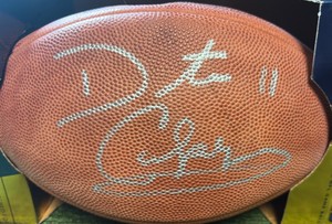 Daunte Culpepper Autographed Football- Minnesota Vikings QB Nice Auto!  SKOL