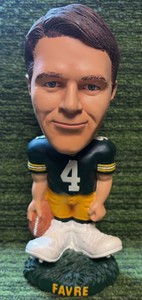 Brett Favre Green Bay Packers Bobble Head #4 Knuckle Heads NFL