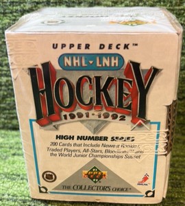 NEW Upper Deck Hockey 1991-1992 NHL LNH HIGH NUMBER SERIES UNOPENED SET 200 Card