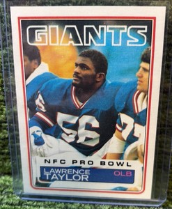 1983 Topps Lawrence Taylor NFC Pro Bowl #133 New York Giants NFL Football