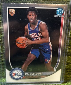 2025-26 Bowman Chrome VJ Edgecombe Rookie #BCV-3 76ers