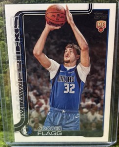 2025 Topps Cooper Flagg (RC) #201 Dallas Mavericks