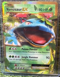 Pokmon Venusaur EX 1108 Evolutions Ultra Rare Holo 180 HP Jungle Hammer