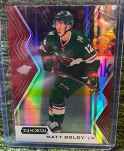 2024-25 Upper Deck Synergy MATT BOLDY Red  #38 Minnesota Wild