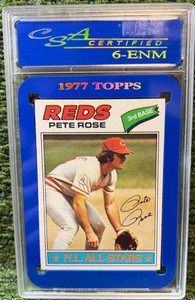 1977 Topps #450 Pete Rose Reds Phillies Baseball Card
